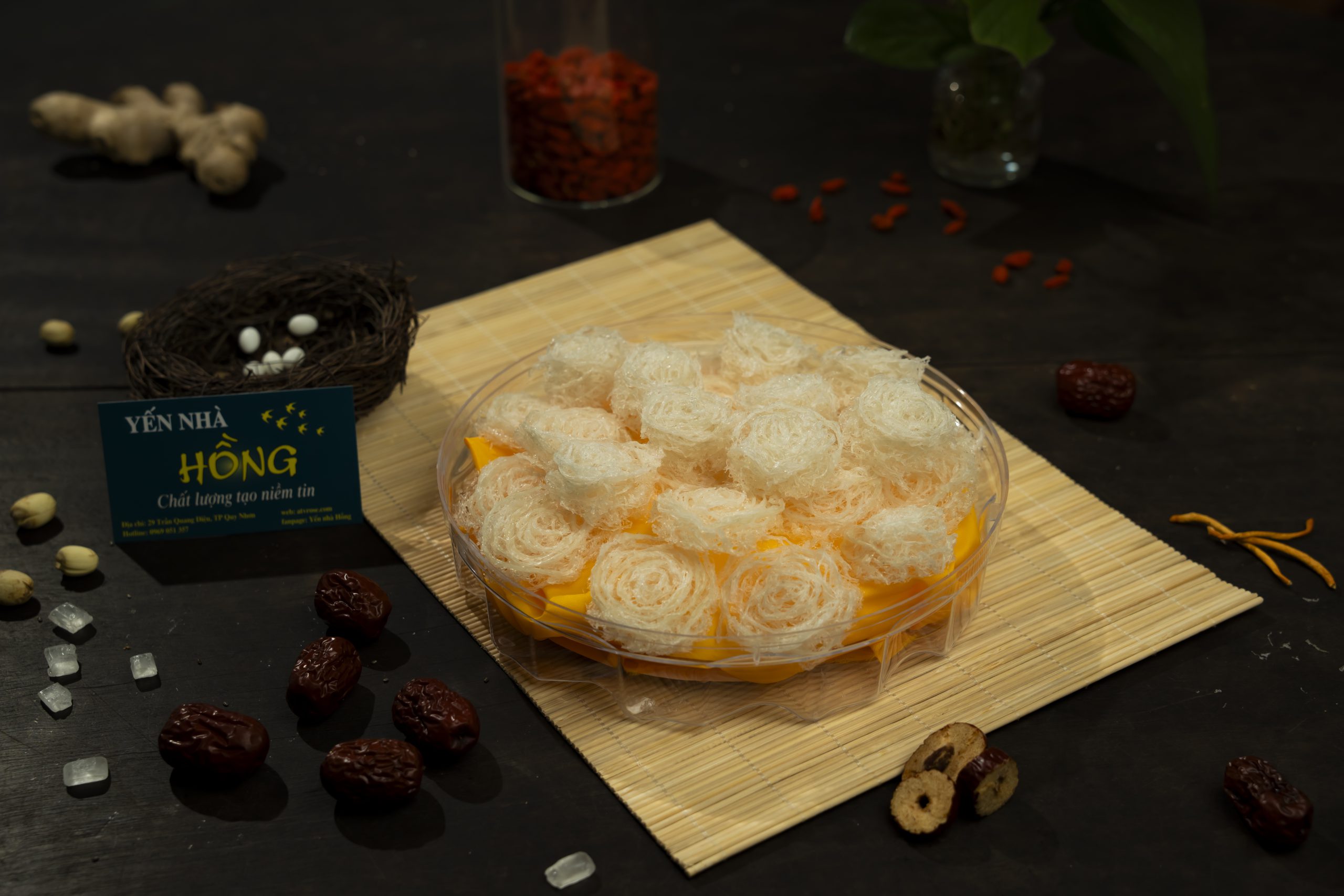 TỔ YẾN TINH CHẾ BABY HOA HỒNG